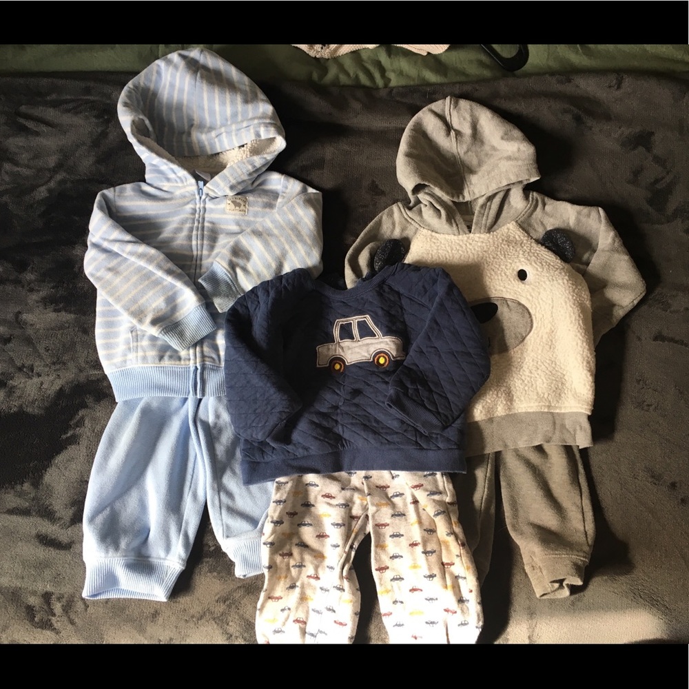 Lot of 3 boys pants set - 18 months